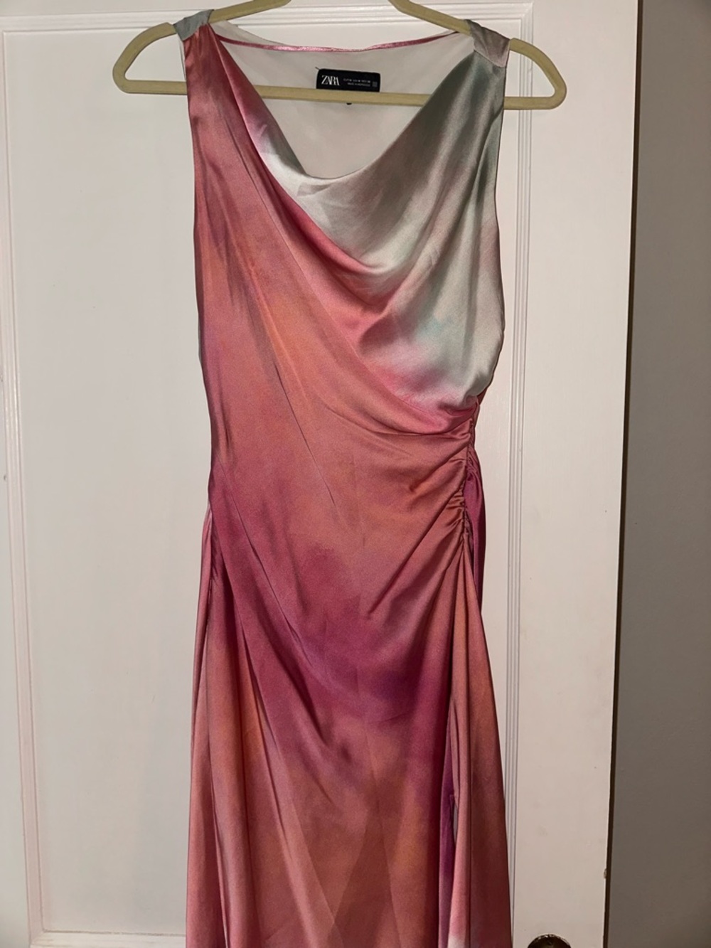 Pink and Blue Party Dress - Picture 5 of 7